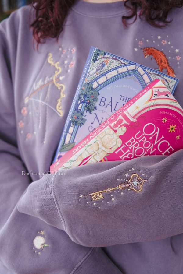 *PRE-ORDER* Archer & the Fox crewneck in PURPLE - Image 5