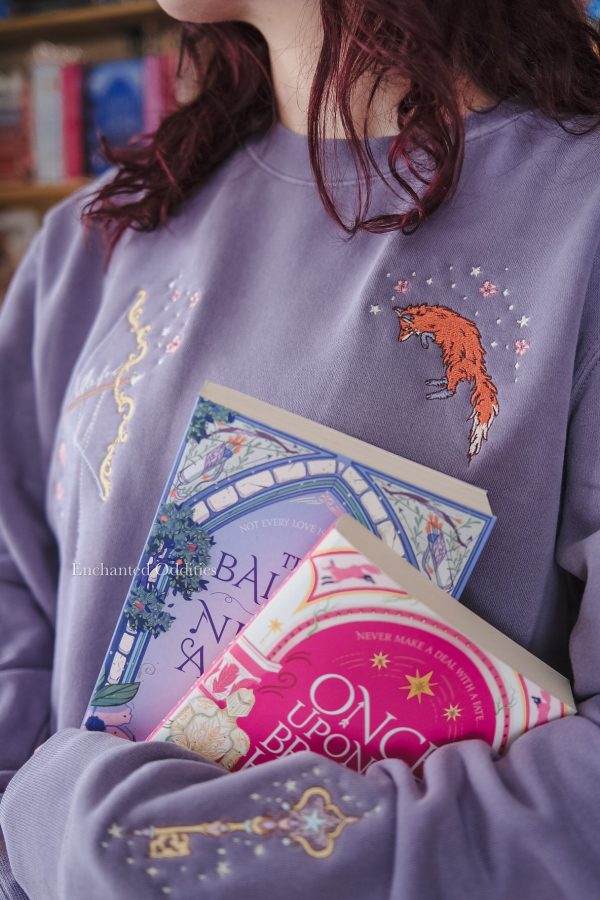 *PRE-ORDER* Archer & the Fox crewneck in PURPLE - Image 6