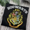 harry potter embroidered Black sweatshirt