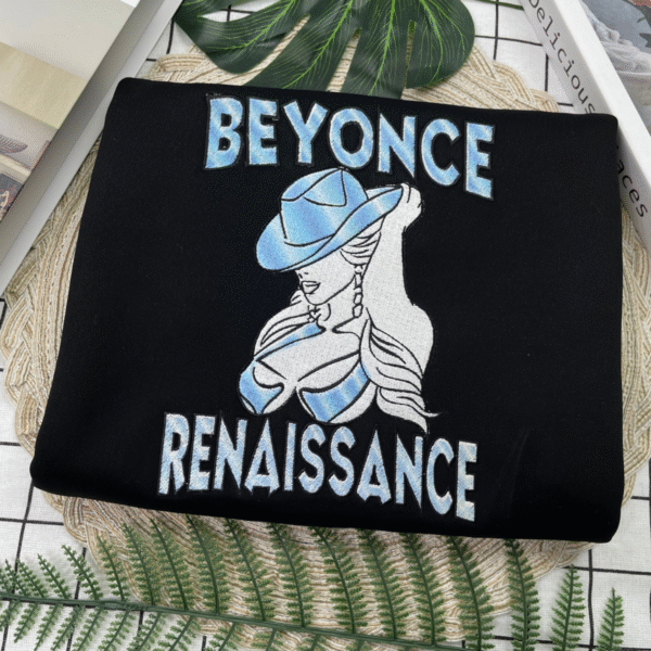 beyonce embroidered tshirt cowboy carter tour 2025 fan merch