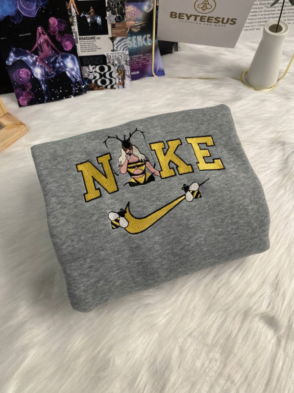 Beyoncé Embroidered Shirt-BEYEMBCB-004-Beyonce Full Album Embroidered Shirt Beyoncé Embroidery Fan Merch - Image 5