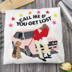 Tyler The Creator Embroidered Shirt - Call Me If You Get Lost