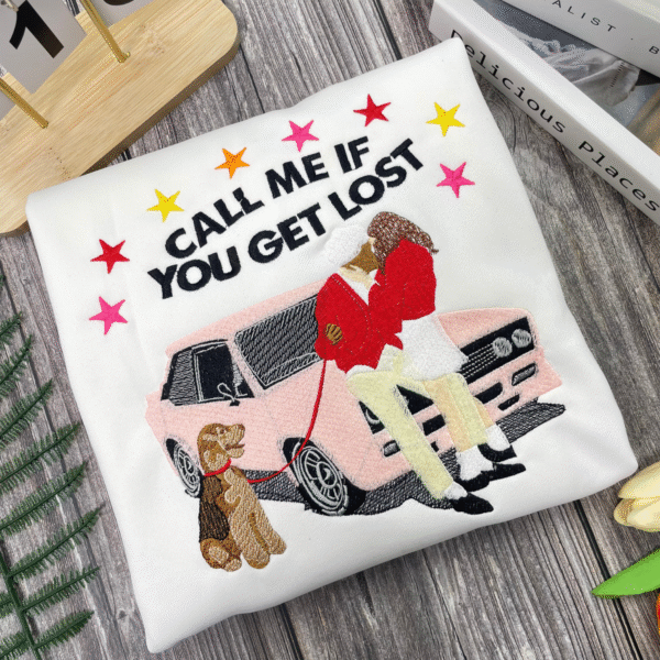 Tyler The Creator Embroidered Shirt - Call Me If You Get Lost