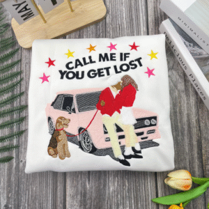 Tyler The Creator Embroidered Shirt - Call Me If You Get Lost