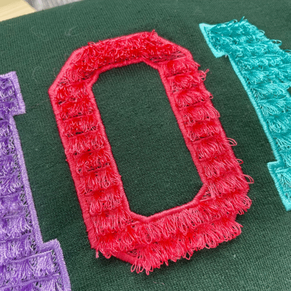 Custom Chenille Letter Shirt