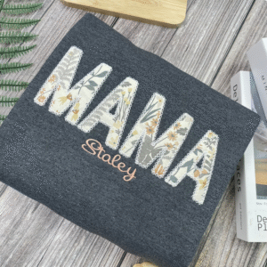 Custom Fabric Letter Shirt