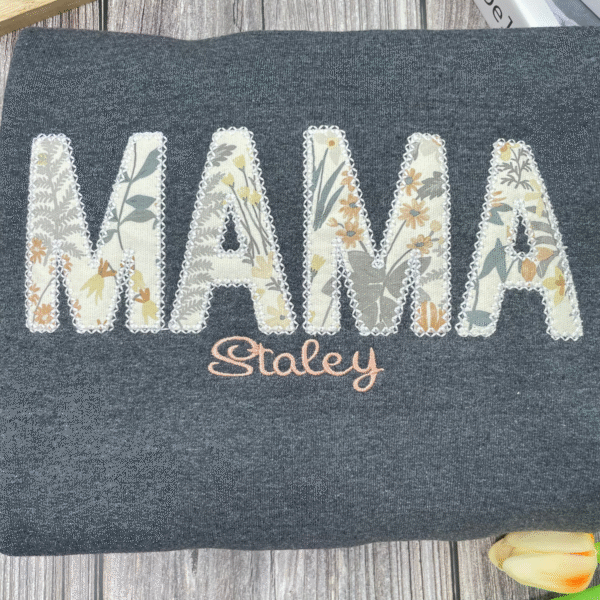 Custom Fabric Letter Shirt