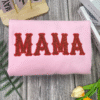 Custom Glitter Fabric Letter Shirt