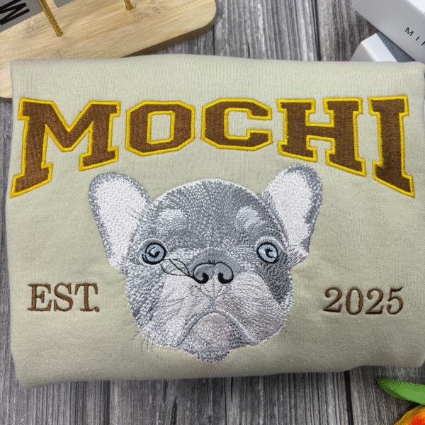 Custom Pet Embroidered Shirt