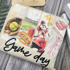 Game Day Embroidered Shirt