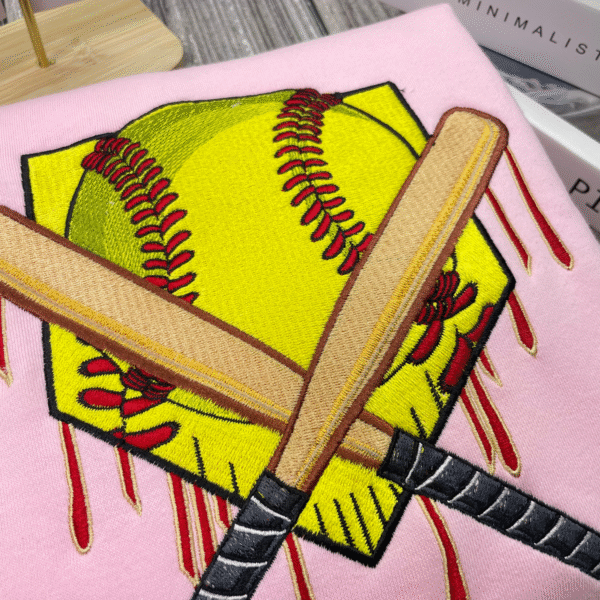 Softball Embroidered Shirt