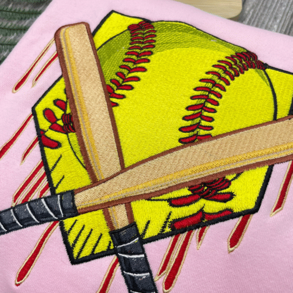Softball Embroidered Shirt