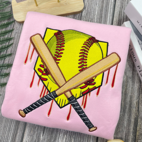 Softball Embroidered Shirt