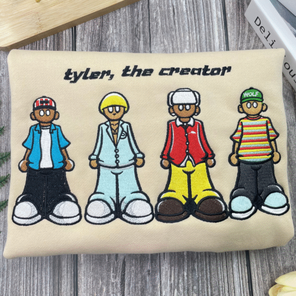 Tyler The Creator Embroidered Sweatshirt